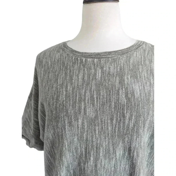 DKNY JEANS Light Heather Green Dolman Sweater Size M - Picture 2 of 8